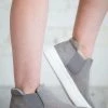 Fortune Dynamic Shoes Denver Grey Slip On Sneaker