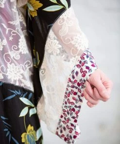 Gigio Cameron Color Block Kimono (GHG-L)