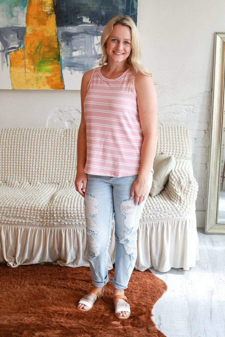 GiGio Kaskia Twist Hem Tank Apparel 3 GiGio Kaskia Twist Hem Tank Apparel