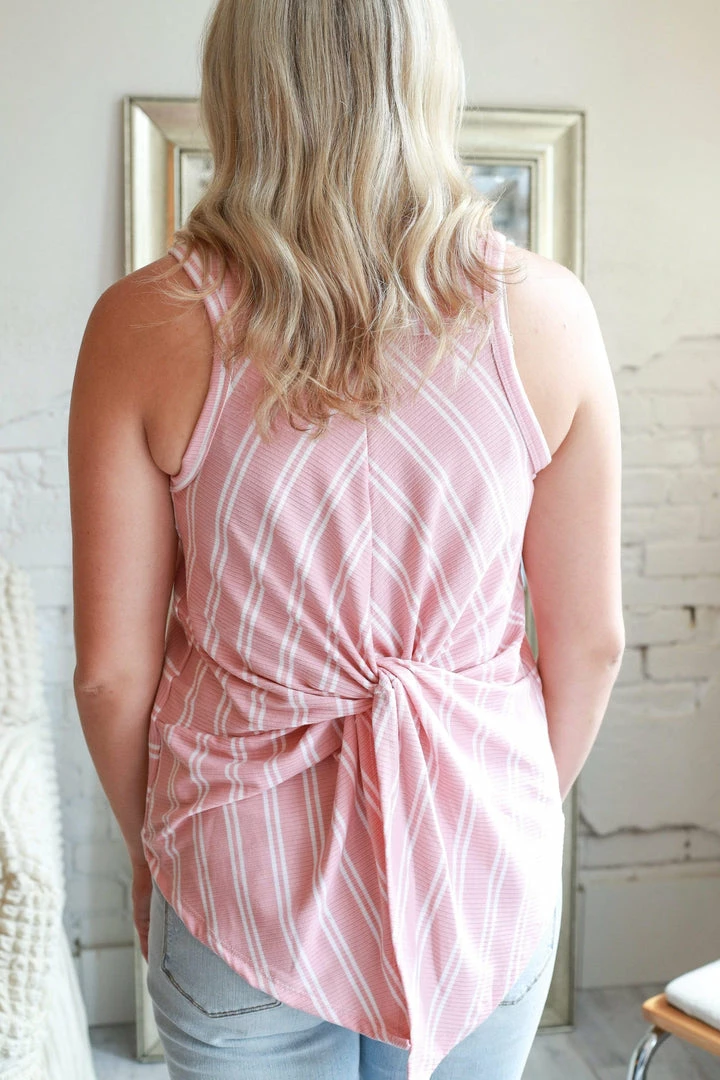 GiGio Kaskia Twist Hem Tank Apparel 1 GiGio Kaskia Twist Hem Tank Apparel