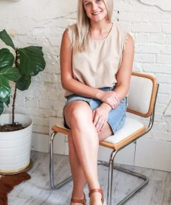 GiGio Kennedy Kelly Raw Hem Tank Apparel 22 GiGio Kennedy Kelly Raw Hem Tank Apparel