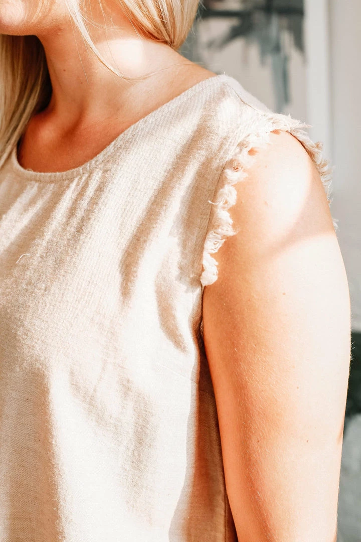 GiGio Kennedy Kelly Raw Hem Tank Apparel 8 GiGio Kennedy Kelly Raw Hem Tank Apparel