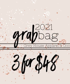 Grey House Goods 2022 Grab Bag! 3 For $48 Apparel