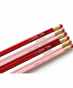 Grey House Goods Jewelry + Handbags + Accessories I Love You, XOXO, You Are Loved Pencils