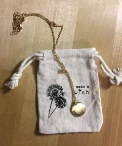 Grey House Goods Round Blessed Necklace Jewelry + Handbags + Accessories