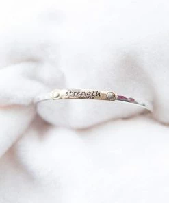 Grey House Goods Stackable Encouragement Bracelets Jewelry + Handbags + Accessories