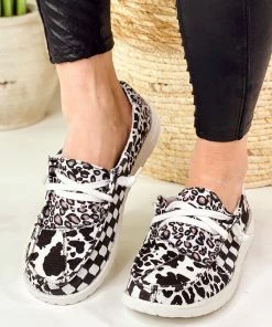 Apparel Gypsy Jazz Groovy Sneakers In Black