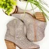 Apparel Matisse Harlow Rhinestone Bootie In Clear