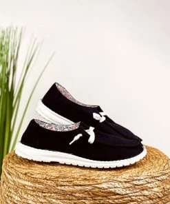 Gypsy Jazz Holly Sneaker In Black