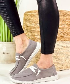 Gypsy Jazz Holly Sneaker In Grey