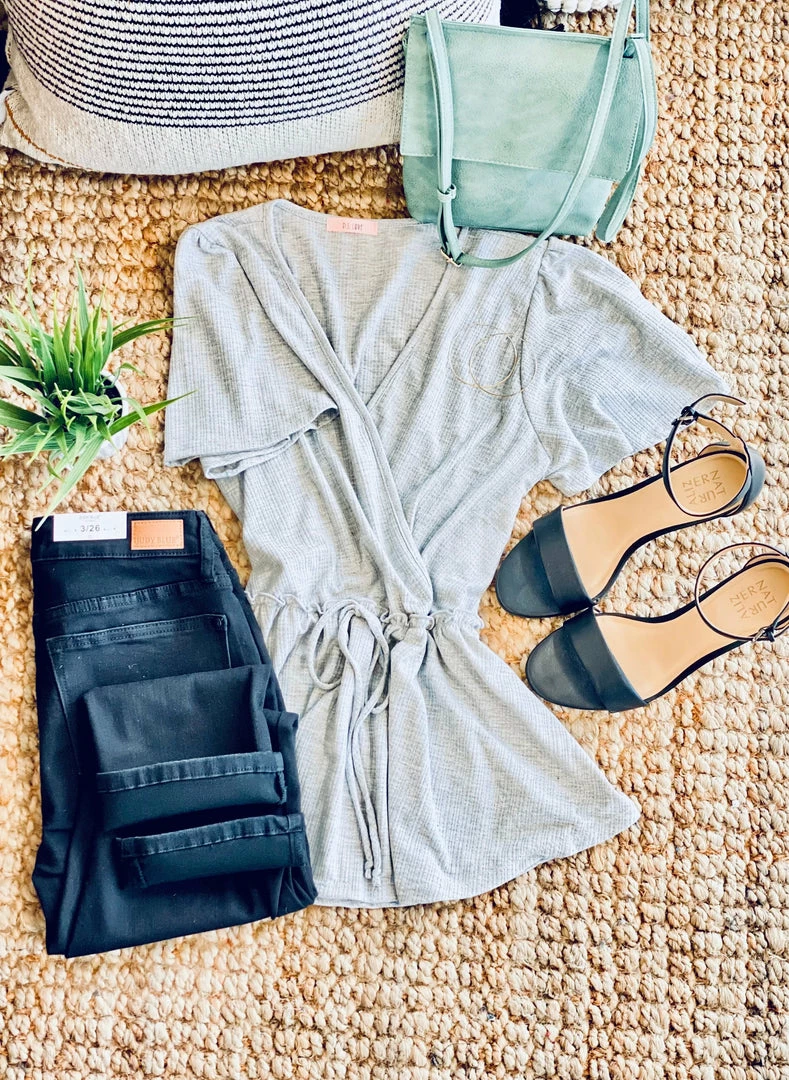 No Ship Drop Ship Come Along With Me Top In Gray 10 No Ship Drop Ship Come Along With Me Top In Gray