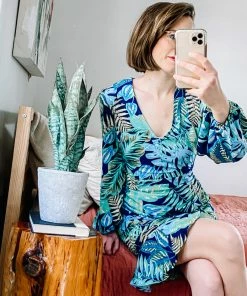 Trendsi Apparel Resort Ruffle Hem Dress