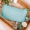 No Ship Drop Ship See You Soon Clutch In Sea Glass By Joy Susan Apparel