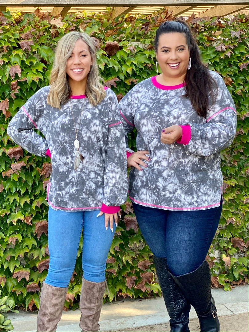 Boutique Simplified Galactic Vibes Long Sleeve Top 3 Boutique Simplified Galactic Vibes Long Sleeve Top