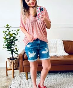 No Ship Drop Ship Apparel Spring Blooms Floral Dolman Top