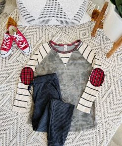 No Ship Drop Ship Dash Away Raglan Top Apparel