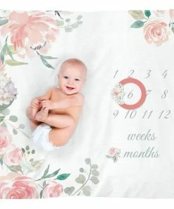 Itzy Ritzy *NEW* Cutie Captures™ Floral Milestone Blanket 5 Itzy Ritzy *NEW* Cutie Captures™ Floral Milestone Blanket