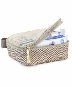 Itzy Ritzy Taupe Travel Diaper Bag Packing Cubes Motherhood + Moments
