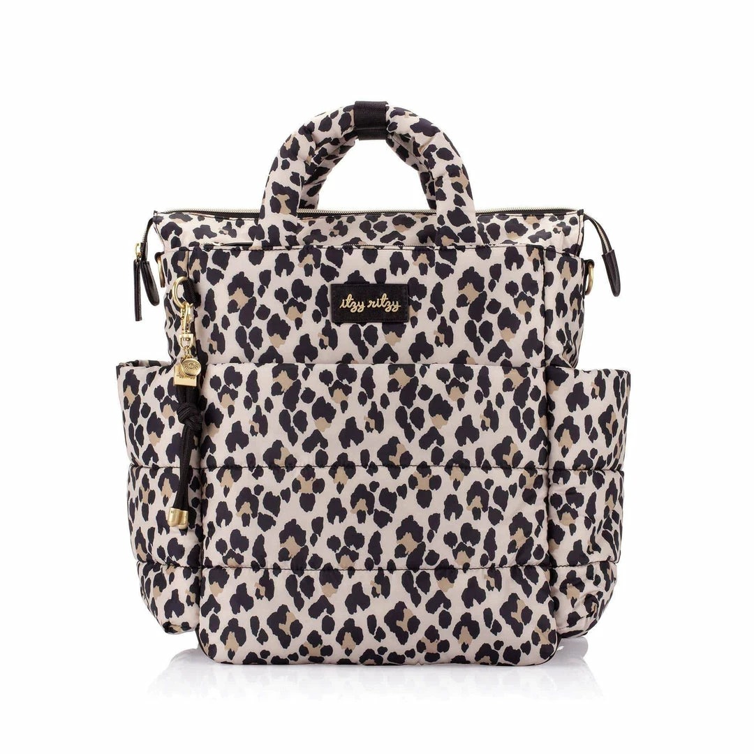 Itzy Ritzy Motherhood + Moments NEW Dream Convertible™ Leopard Diaper Bag 5 Itzy Ritzy Motherhood + Moments NEW Dream Convertible™ Leopard Diaper Bag