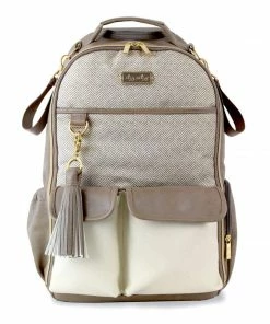 Grey House Goods Sales Shop 2 Itzy Ritzy Vanilla Latte Boss Backpack™ Diaper Bag Motherhood + Moments
