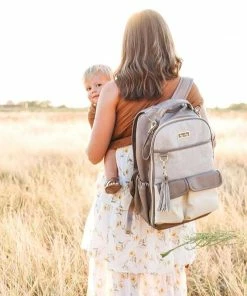 Itzy Ritzy Vanilla Latte Boss Backpack™ Diaper Bag Motherhood + Moments