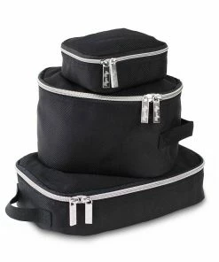 Itzy Ritzy Black & Silver Pack Like A Boss™ Diaper Bag Packing Cubes
