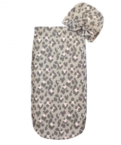 Itzy Ritzy Cutie Cocoon™ Leopard Matching Cocoon & Hat Sets Motherhood + Moments