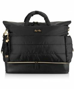 Itzy Ritzy NEW Dream Weekender™ Midnight Black Diaper Bag