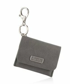 Itzy Ritzy NEW Grayson Itzy Mini Wallet™ Card Holder & Keychain Charm Motherhood + Moments