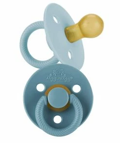 Itzy Ritzy Apparel NEW Itzy Soother™ Blue Natural Rubber Pacifier Sets