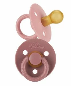 Itzy Ritzy Apparel NEW Itzy Soother™ Pink Natural Rubber Pacifier Sets