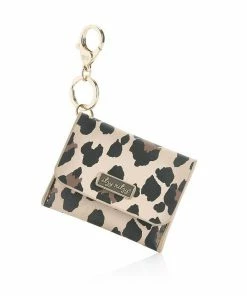 Itzy Ritzy NEW Leopard Itzy Mini Wallet™ Card Holder & Key Chain Charm