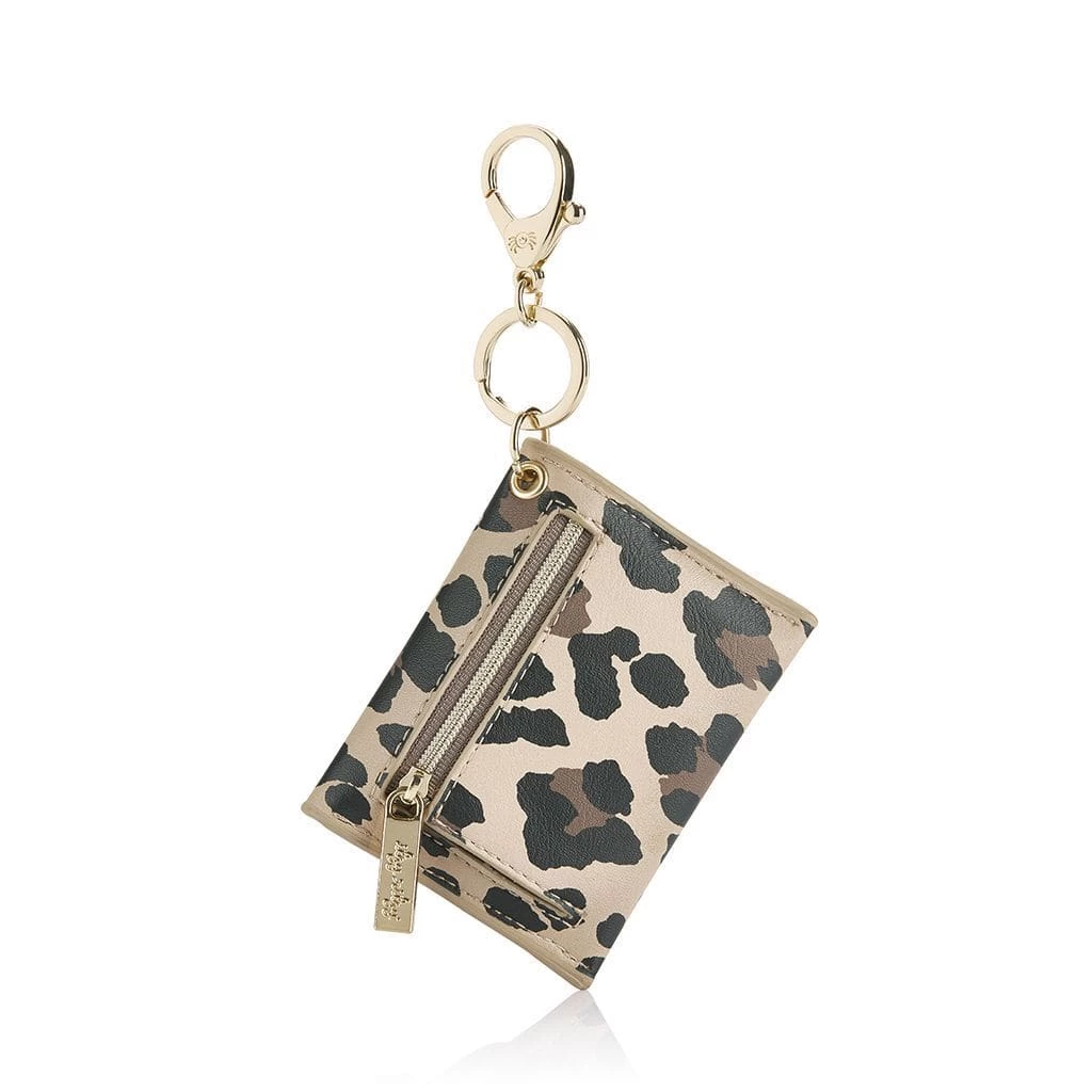 Itzy Ritzy NEW Leopard Itzy Mini Wallet™ Card Holder & Key Chain Charm 2 Itzy Ritzy NEW Leopard Itzy Mini Wallet™ Card Holder & Key Chain Charm