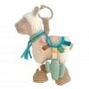 Itzy Ritzy NEW Link & Love™ Llama Activity Plush Silicone Teether Toy Motherhood + Moments