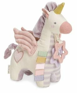 Itzy Ritzy NEW Link & Love™ Pegasus Activity Plush With Teether Toy Apparel