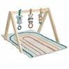 Itzy Ritzy Motherhood + Moments NEW Ritzy Activity Gym™ Wooden Gym With Toys