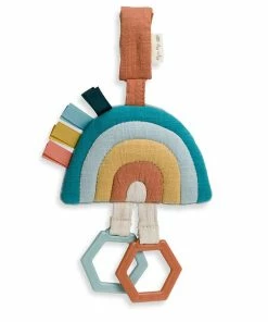 Itzy Ritzy NEW Ritzy Jingle™ Rainbow Attachable Travel Toy