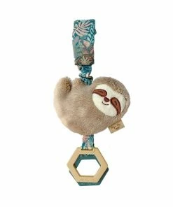 Itzy Ritzy Motherhood + Moments NEW Ritzy Jingle™ Sloth Attachable Travel Toy