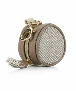 Itzy Ritzy Vanilla Latte Diaper Bag Charm Pod Keychain Motherhood + Moments