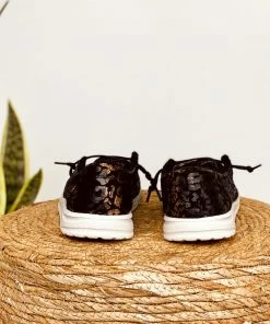 Apparel Gypsy Jazz Jazzy Sneaker In Black Leopard