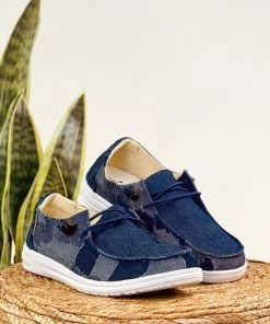 Corkys Kayak Shoe In Dark Denim