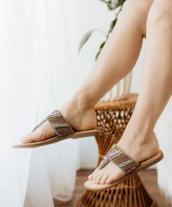 Naughty Monkey La Taj Beaded Sandal Apparel