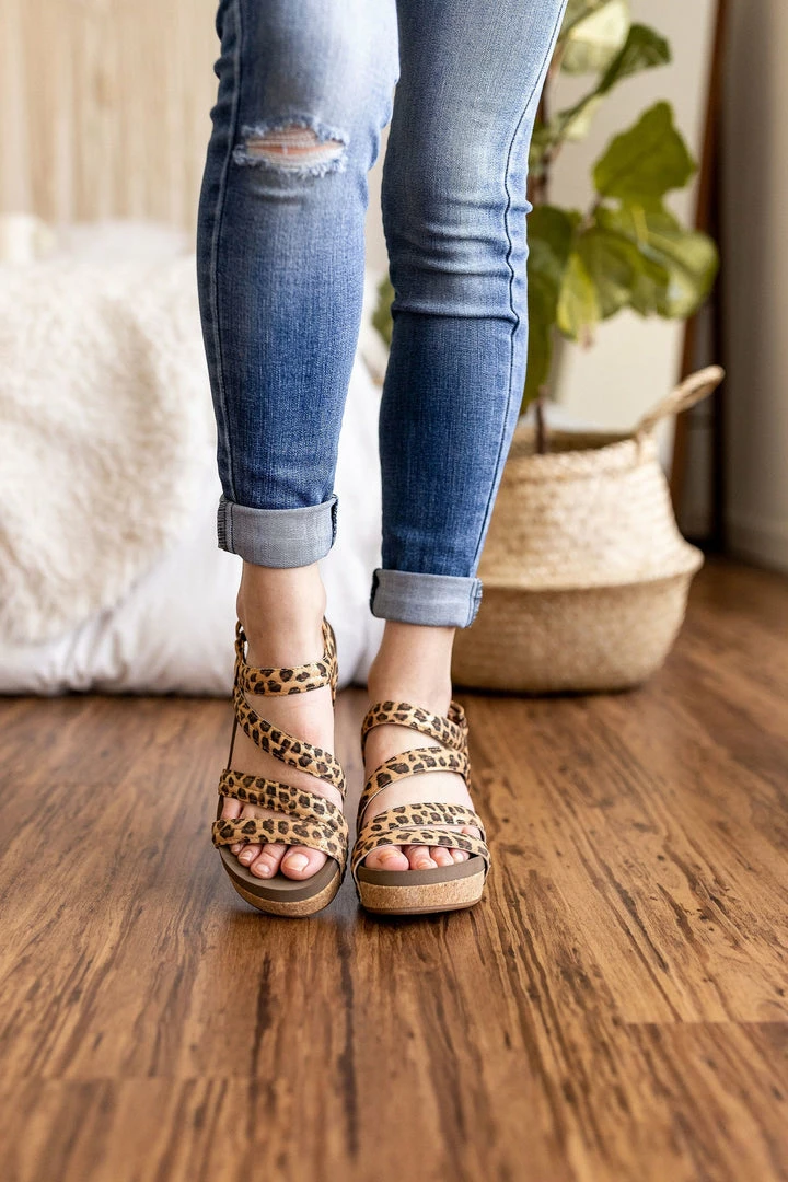 Corkys Lifeguard Wedge In Leopard Shoes 2 Corkys Lifeguard Wedge In Leopard Shoes