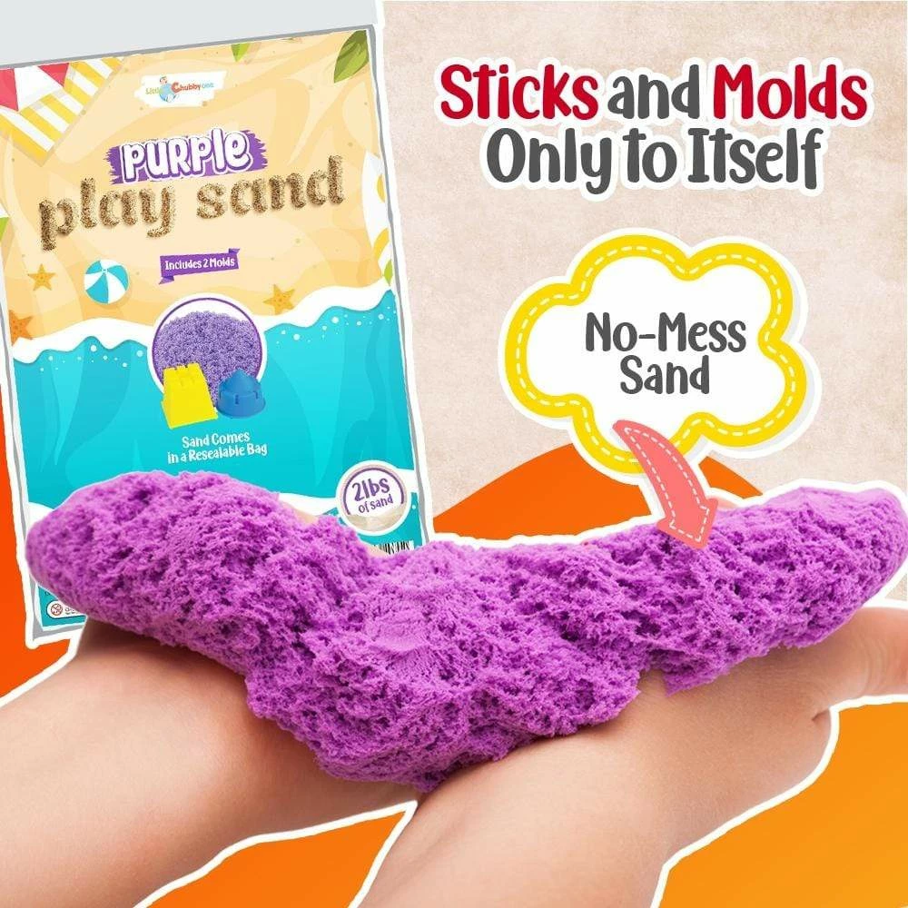 Little Chubby One Sensory Play Sand. - 2 Lbs 3 Little Chubby One Sensory Play Sand. - 2 Lbs