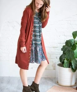 LLove Bohemian Mix Print Dress Apparel