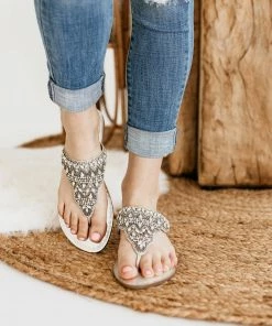 Naughty Monkey Loving U Sandal In Silver