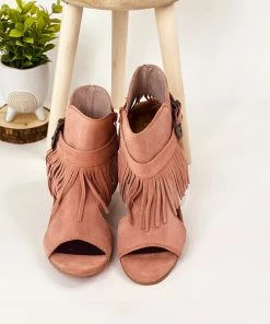 Shoes Naughty Monkey L'Roy Wedge In Brick