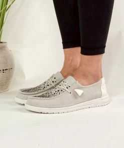 Not Rated Maco Water Drop Sneaker In Grey Apparel