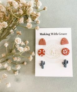 Making With Grace Cactus Stud Pack