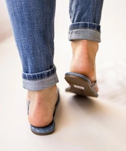 Shoes Matisse Malibu Sandal In Blue Snake